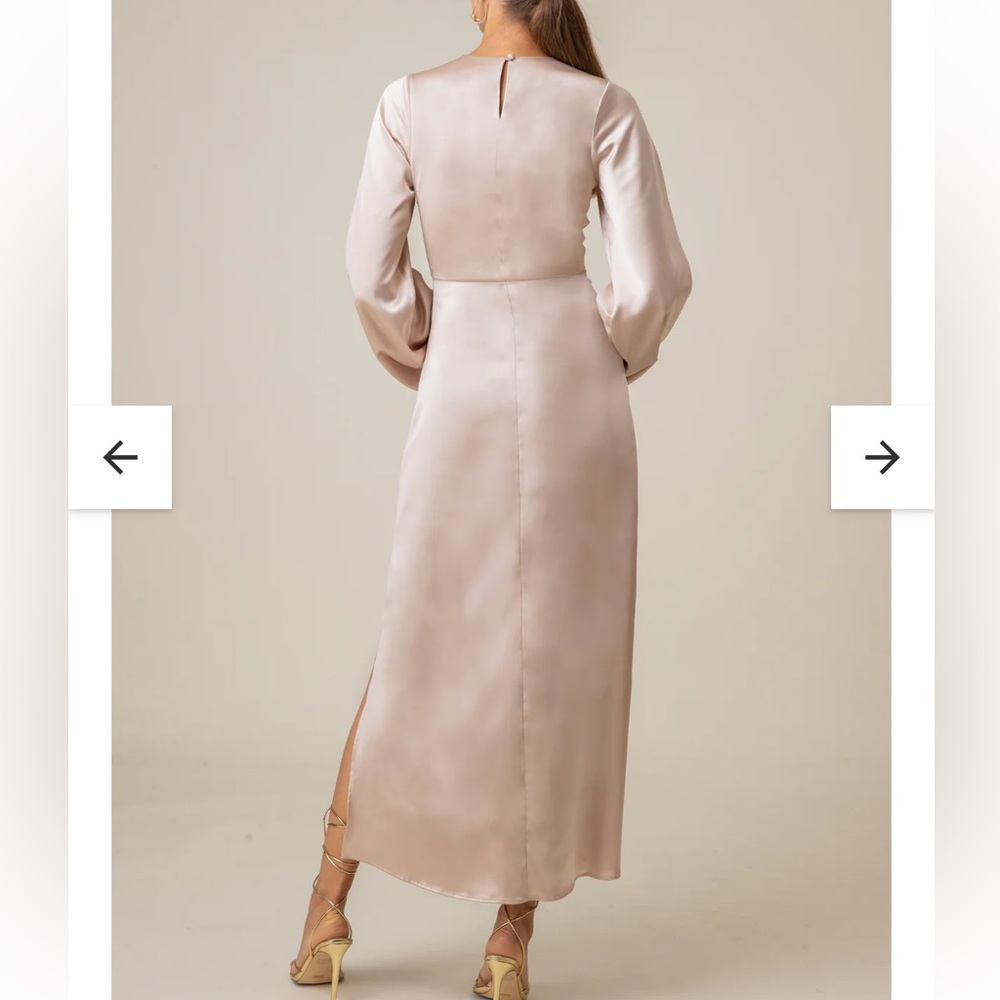 Jacqui Satin Dress